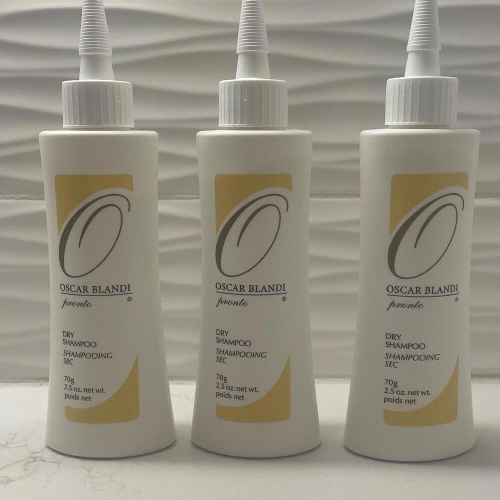 Oscar Blandi Pronto Dry Shampoo Powder 2.5oz net wt Discontinued! Set of 3